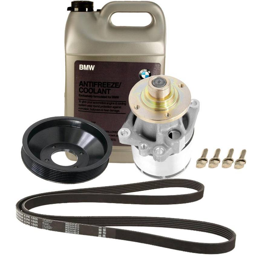 BMW Engine Water Pump Drive Kit (With Stainless Steel Impeller) 82141467704 - eEuroparts Kit 3084999KIT